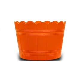 Loto Round Plastic Pot 10"